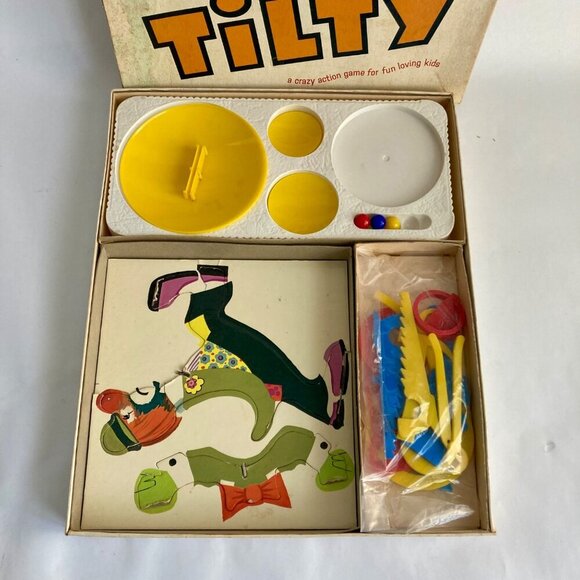 Vintage 1967 Whitman Tilty Balancing Clown Game RARE! - Picture 6 of 8